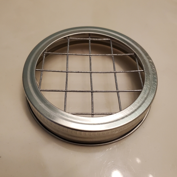 Ball jar Bathroom accessories in cream color - Picture 7 of 7